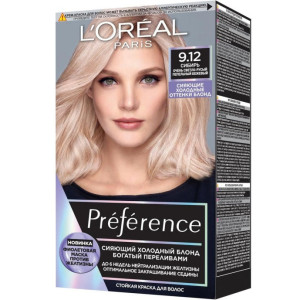 PREFERENCE Крем-краска Cool Blonds №9.12 Сибирь