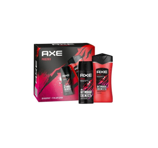 Подарочный набор Axe Феникс дезодоран-аэрозоль 150мл+ гель для душа 250мл - 1