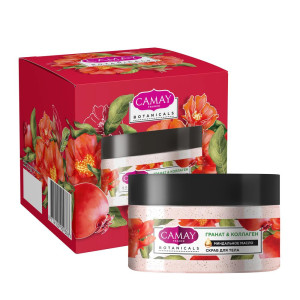 Подарочный набор Camay Botanicals Цветы граната скраб для тела 290 мл