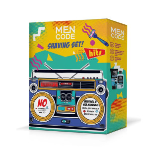 Подарочный набор MEN CODE Shaving Гель для бритья Like Barber 150 мл+лосьон после бритья Ultra Cool 150 мл