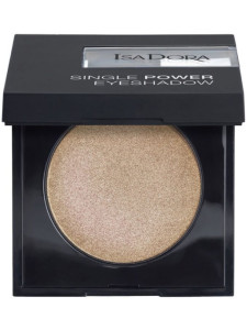 Тени для век IsaDora Single Power тон 10 Frosted Beige матовый бежевый 2.2 гр - 1