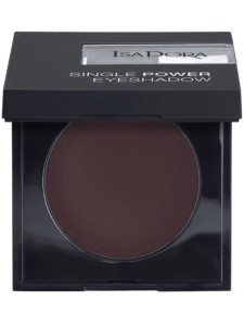 Тени для век IsaDora Single Power тон 04 Black Plum сливовый 2.2 гр - 1
