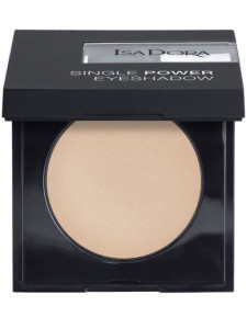 Тени для век IsaDora Single Power тон 01 Bare Beige бежевый нюд 2.2 гр - 1
