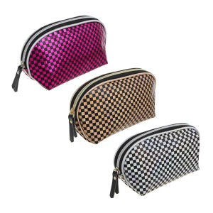 Косметичка Pavo ПВХ 3 цвета 22х11х8 см