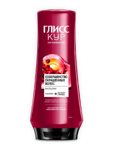 Бальзам для волос ГЛИСС КУР Совершенство окрашенных волос для окрашенных и мелированных волос, глубокое восстановление 360 мл