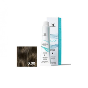 Крем-краска для волос TNL Professional Million Gloss 6.0 Темный блонд 100 мл