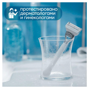 Сменные кассеты Venus Satin care для зоны бикини 4 шт - 1