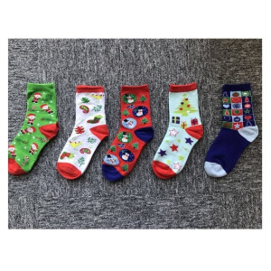 Носки Hobby Line женские новогодний ассортимент х/б размер 36-40