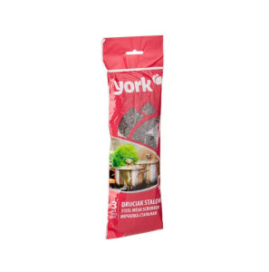Губка для посуды YORK металлическая 3 шт