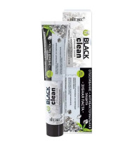 Витэкс Black Clean Зубн.паста "Отбеливание+антибакт.защита" гелевая, 85г коробка (4480)