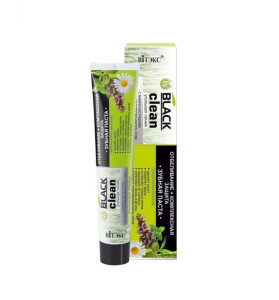 Витэкс Black Clean Зубн.паста "Отбеливание+комплексн.защита ", 85г коробка (4466)