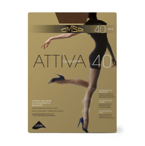 Колготки Omsa Attiva 40 Den цвет Cioccolato размер 5