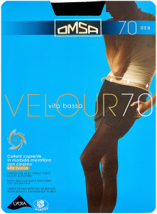 Колготки Omsa Velour 70 Den цвет Moro размер 5