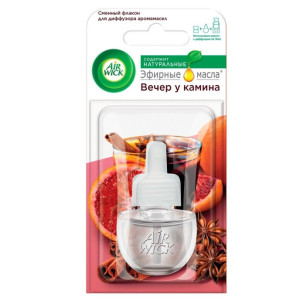 Сменный флакон для диффузора Air Wick Liquid Вечер у камина 19 мл