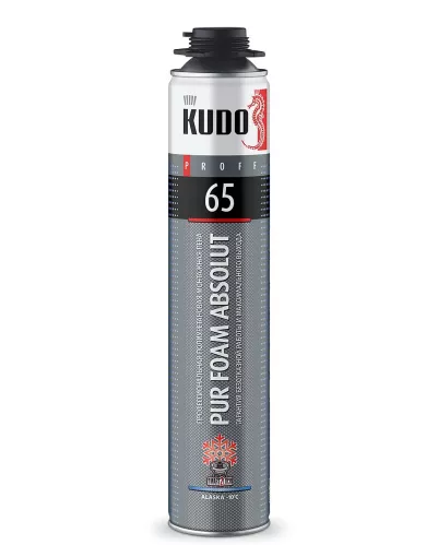 Пена профессиональная Kudo ALASKA PROFF 65 -10 C 1000 мл – 1