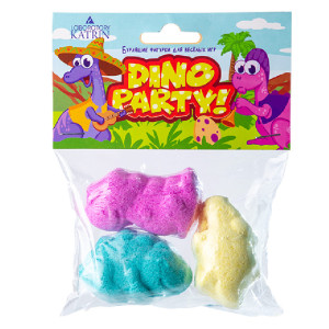 Бомбочка для ванны Лаборатория Катрин Dino Party ароматизированное детское 120 гр