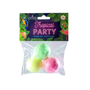 Набор бомбочек для ванн Лаборатория Катрин Tropical Party 3*40 г