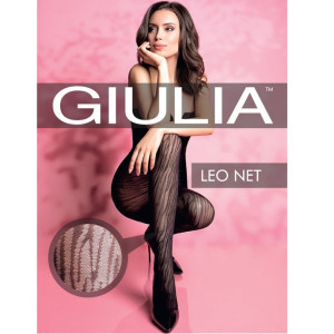 Колготки Giulia Leo Net 2 40 Den цвет Nero размер 3
