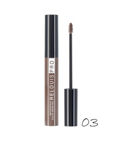 Гель для бровей Relouis PRO Waterproof Color Brow Gel тон 03 Brown 7.5 гр - 1