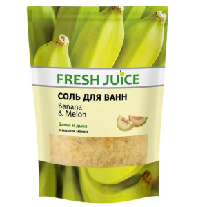 Соль для ванны Fresh Juice Банан и Дыня 500 гр