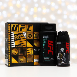 Подарочный набор UFC x EXXE Ultimate freshness Гель для душа 250 мл и дезодорант 150 мл