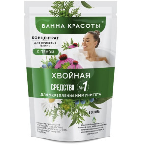 Концентрат для ванны Ванна Красоты с пеной Хвойная 250 мл