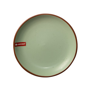 Тарелка десертная Lakomo Water drop green 20.5 см