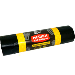 Мешки для мусора Домашний Сундук профессиональные 40 л 10 шт