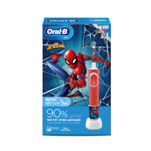 Зубная щетка электрическая Oral-B Spider Man детская (3+)