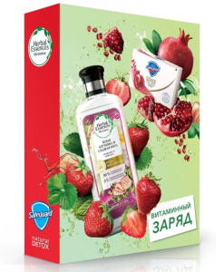 Подарочный набор Herbal Essences Шампунь 250 мл и мыло твердое с экстрактом граната Safeguard 110 гр