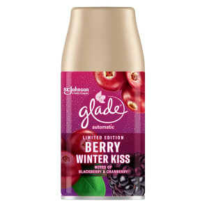 Сменный баллон для автоматического освежителя воздуха Glade Winter Kiss Ягодный зимний поцелуй 269 мл