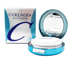 Кушон для лица Enough Collagen с коллагеном тон 21 натуральный бежевый