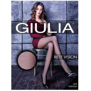Колготки Giulia Effect Up Rete Vision 40 Den цвет Nero размер 2
