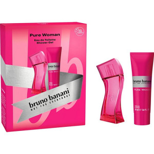 Подарочный набор Bruno Banani Pure Woman Туалетная вода 30 мл и гель для душа 50 мл