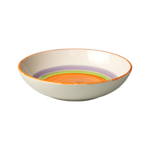 Тарелка суповая Lakomo Rainbow orange 710 мл