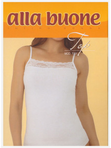 ALLA BUONE 7001 Майка жен черный 3/M