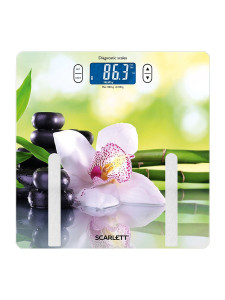 Напольные весы Scarlett SPA орхидея до 180 кг