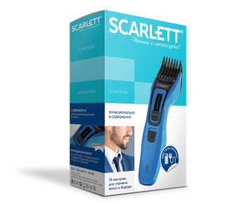 Машинка для стрижки Scarlett черный с синим SC-HC63C60 - 1