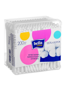 Ватные палочки Bella Cotton коробка 200 шт