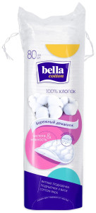 Ватные подушечки Bella Cotton 80 шт