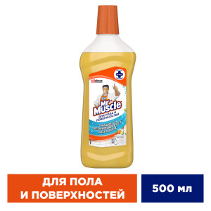 Моющее средство Mr.Muscle для мытья пола Цитрусовый коктейль 500 мл  - 1