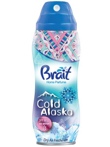 Освежитель воздуха Brait Cold Alaska сухое распыление 300 мл