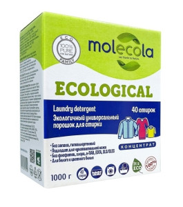 Стиральный порошок Molecola Эко Универсальный концентрат 1 кг