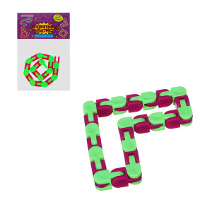 ИГРОЛЕНД Головоломка антистресс собери фигуру, РР, 1х28,5см, 4 цвета