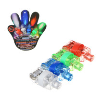 ИГРОЛЕНД Набор фонариков Finger light, пластик, 3LR44, пластик, 4 цвета