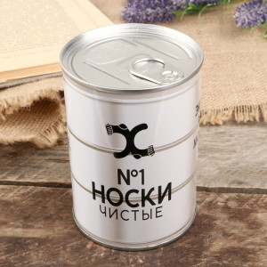 Носки Hobby Line женские в банке №1 носки чистые