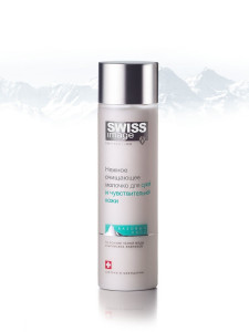 Молочко для лица Swiss Image Нежное очищающее для сухой чувствительной кожи 200 мл