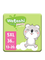 Подгузники-трусики WATASHI XL 13-20 кг 36 шт