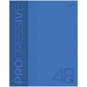 Тетрадь Hatber Progressive синяя 48 л