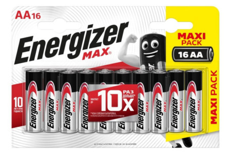 Батарейка Energizer Max AA E 91 BP10 10 шт